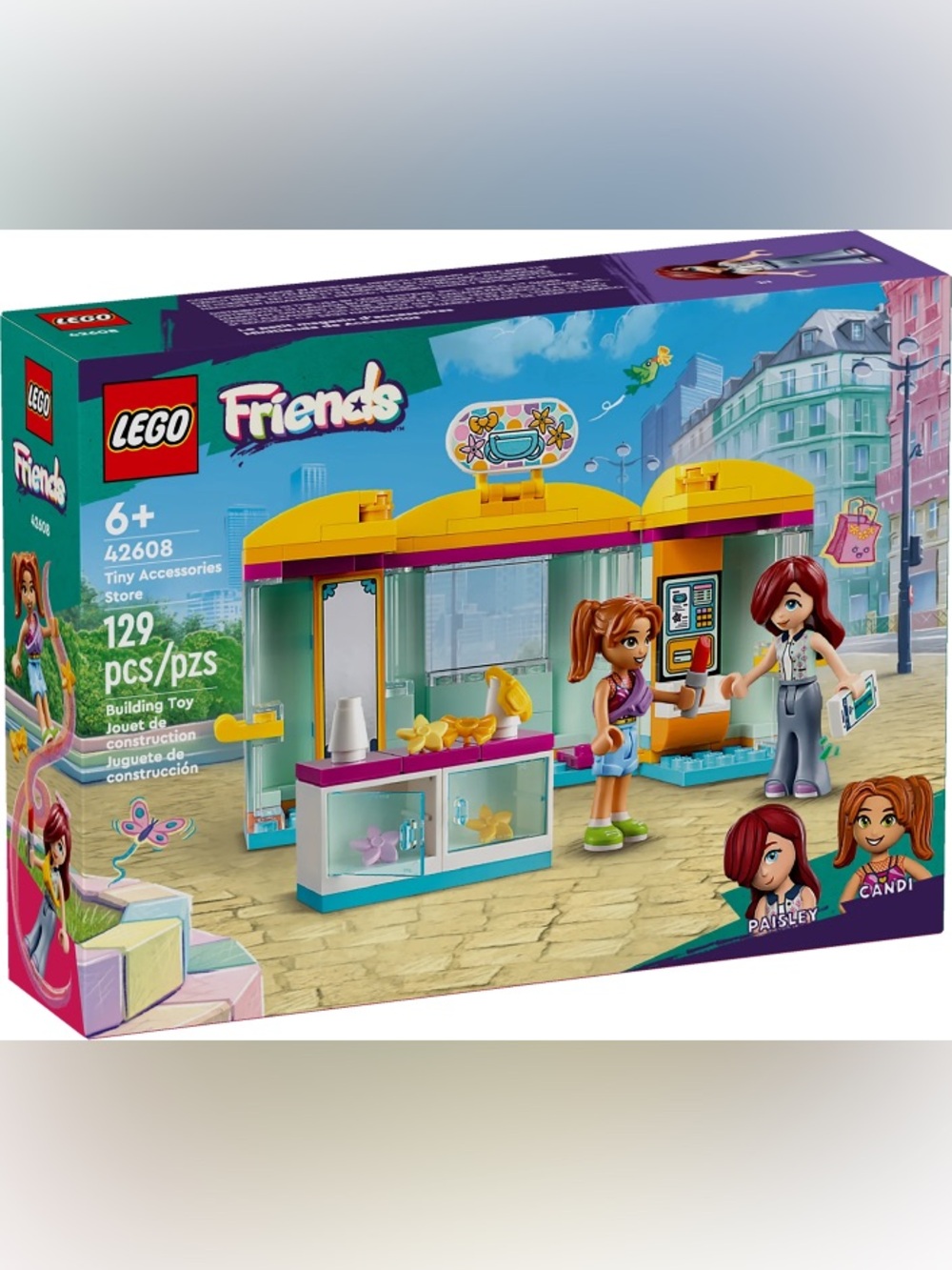 FRIENDS Yellow, Teal & Purple tiny accessories store